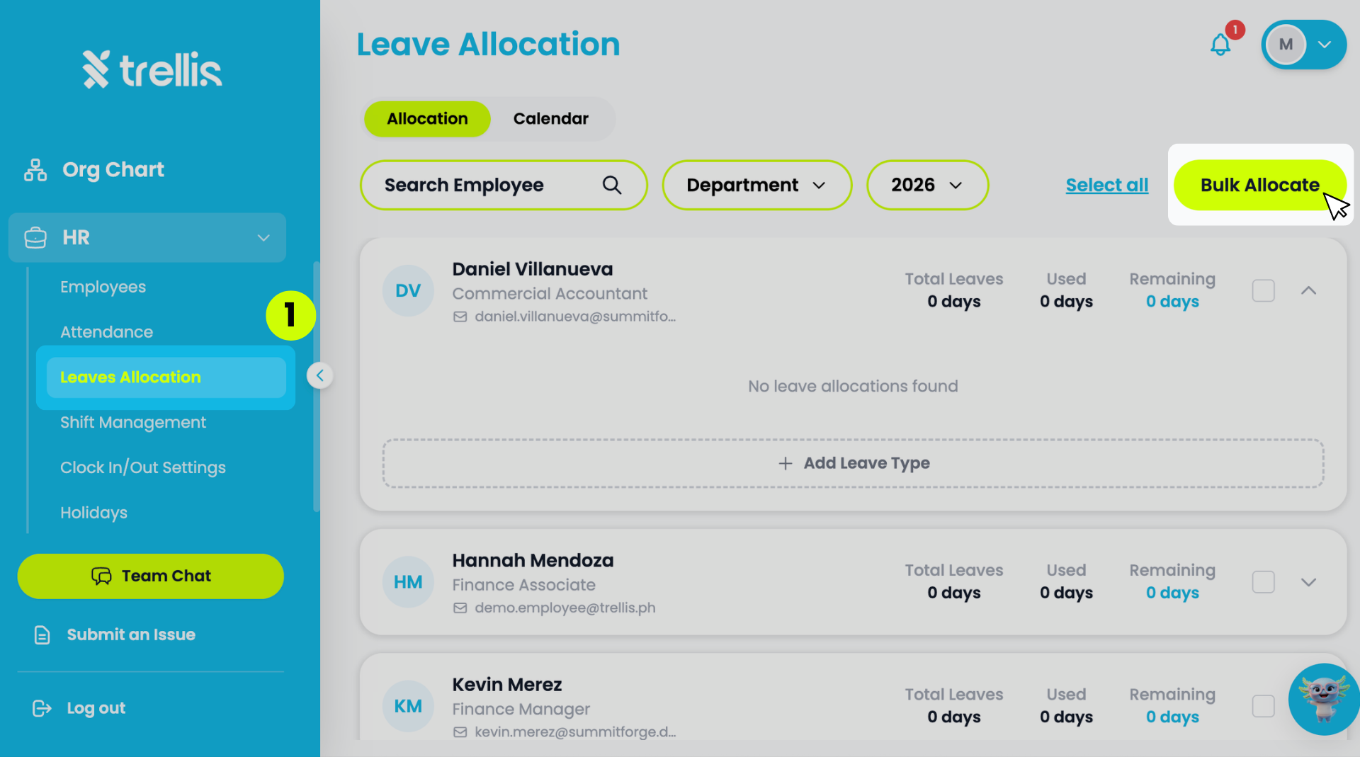 How to Configure Leaves?